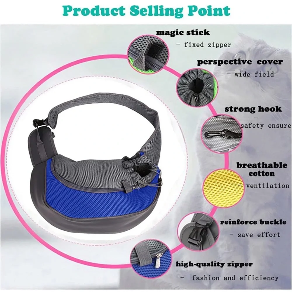 Dog/Cat Sling Size L- Up To 10 Pounds